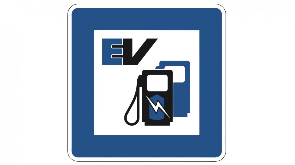 EV charging stations EU table