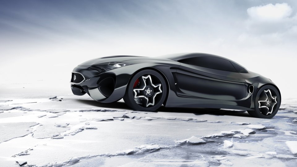 Jaguar XKX e-type concept