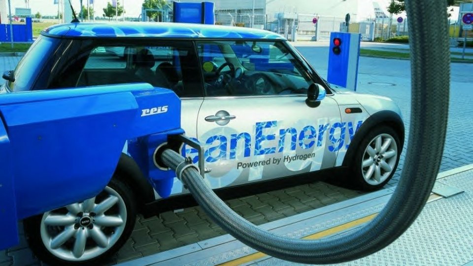 Mini hydrogen car