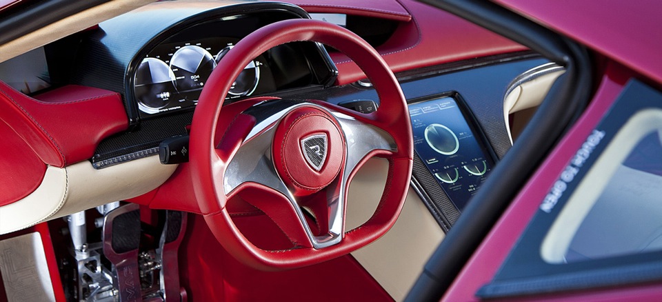 Rimac Concept One interior