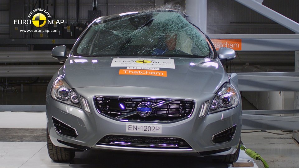 Volvo V60 Plugin Hybrid Crash Test NCAP 2012